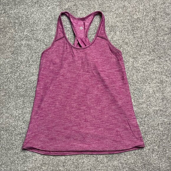 lululemon athletica Tops - Lululemon Womens Tank Top Shirt Purple Sleeveless Scoop Neck Racerback Yoga 2